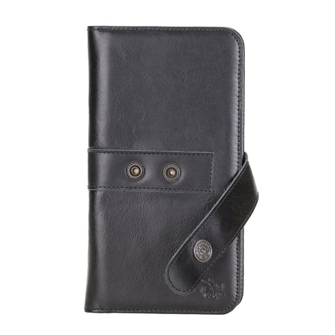 Cartera de viaje multifuncional de piel Modena