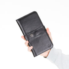 Cartera de viaje multifuncional de piel Modena