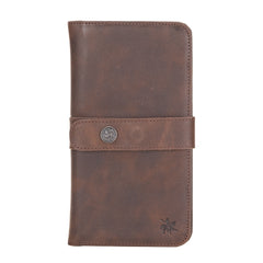 Cartera de viaje multifuncional de piel Modena