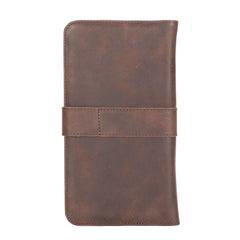 Cartera de viaje multifuncional de piel Modena