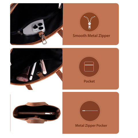 Valetto Leather Tote Bag