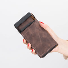 Funda tipo billetera de cuero con bloqueo RFID Florence-flex para Google Pixel 7 Pro