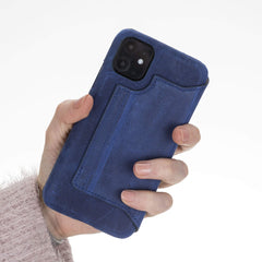 Venice RFID Blocking Leather Wallet Stand Case for iPhone 11