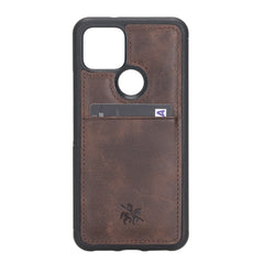 Capri Snap On Leather Wallet Case for Google Pixel 5