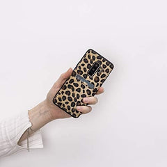 Funda tipo billetera de cuero Cosa Snap On para Samsung Galaxy S9 Plus