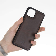 Funda de cuero Lucca Snap On para Google Pixel 4