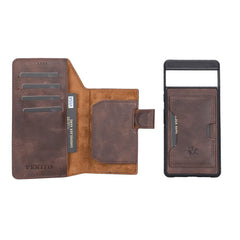 Florence-flex RFID Blocking Leather Wallet Case for Google Pixel 7