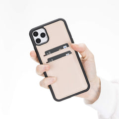 Cosa Snap On Leather Wallet Case for iPhone 11 Pro Max