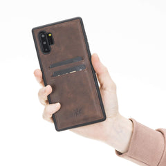 Cosa Snap On Leather Wallet Case for Samsung Galaxy Note 10 Plus