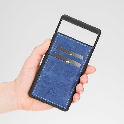 Capri Snap On Leather Wallet Case for Google Pixel 6