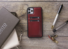 Cosa Snap On Leather Wallet Case for iPhone 11 Pro Max