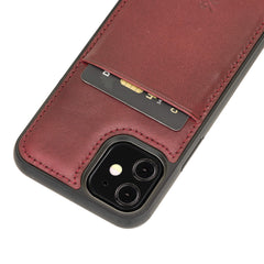 Capri Snap On Leather Wallet Case for iPhone 12 Mini