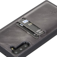 Funda tipo billetera de cuero Cosa Snap On para Samsung Galaxy Note 10