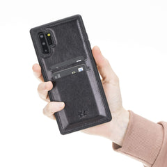 Cosa Snap On Leather Wallet Case for Samsung Galaxy Note 10 Plus