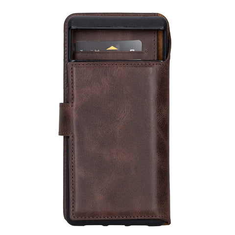 Florence-flex RFID Blocking Leather Wallet Case for Google Pixel 6