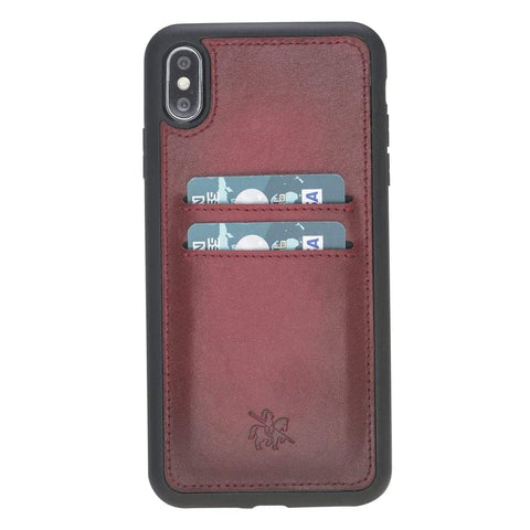 Cosa Snap On Leather Wallet Case for iPhone XS Max