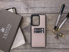 Funda tipo billetera de cuero Capri Snap On para Samsung Galaxy S20 Ultra