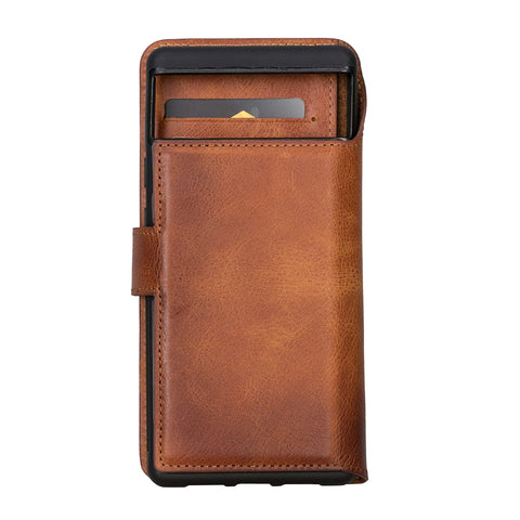 Florence-flex RFID Blocking Leather Wallet Case for Google Pixel 6