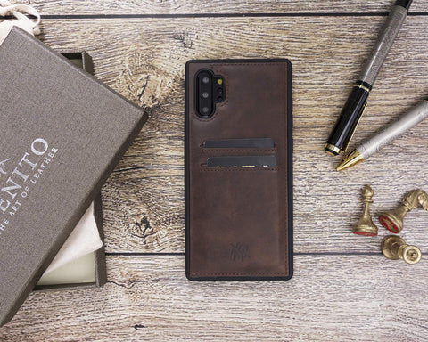 Cosa Snap On Leather Wallet Case for Samsung Galaxy Note 10 Plus