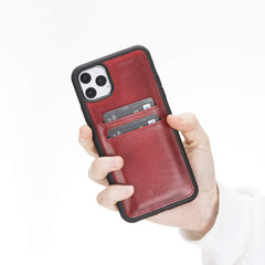 Cosa Snap On Leather Wallet Case for iPhone 11 Pro Max