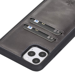 Cosa Snap On Leather Wallet Case for iPhone 11 Pro Max
