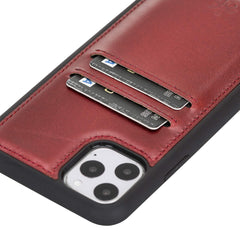 Cosa Snap On Leather Wallet Case for iPhone 11 Pro Max