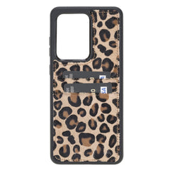 Funda tipo billetera de cuero Capri Snap On para Samsung Galaxy S20 Ultra