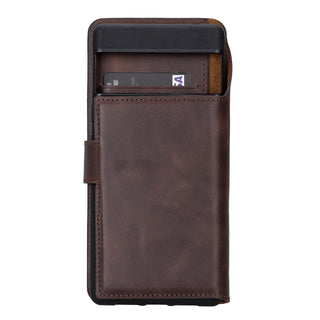 Florence-flex RFID Blocking Leather Wallet Case for Google Pixel 6 Pro
