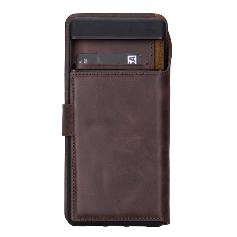 Florence-flex RFID Blocking Leather Wallet Case for Google Pixel 6 Pro
