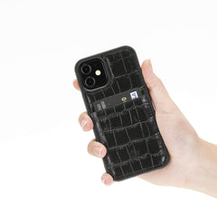 Capri Snap On Leather Wallet Case for iPhone 12 Mini