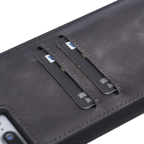 Funda tipo billetera de cuero Cosa Snap On para iPhone 7 Plus