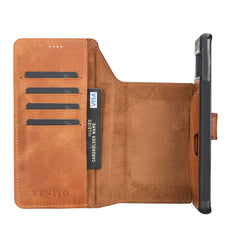 Funda tipo billetera de cuero con bloqueo RFID Florence-flex para Google Pixel 7 Pro