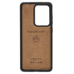 Funda tipo billetera de cuero Capri Snap On para Samsung Galaxy S20 Ultra