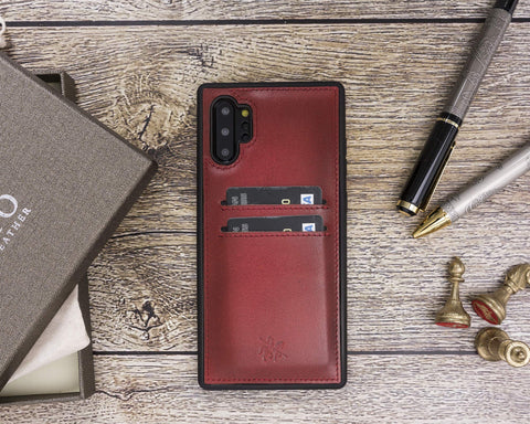 Cosa Snap On Leather Wallet Case for Samsung Galaxy Note 10 Plus