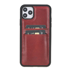 Cosa Snap On Leather Wallet Case for iPhone 11 Pro Max