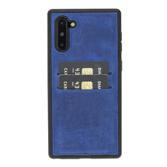 Funda tipo billetera de cuero Cosa Snap On para Samsung Galaxy Note 10