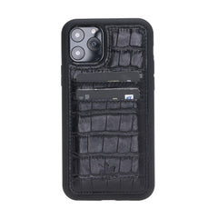 Funda tipo billetera de cuero Cosa Snap On para iPhone 11 Pro