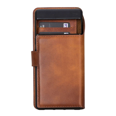 Florence-flex RFID Blocking Leather Wallet Case for Google Pixel 6 Pro