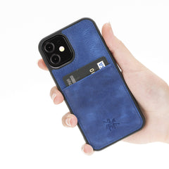 Capri Snap On Leather Wallet Case for iPhone 12 Mini