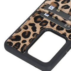 Funda tipo billetera de cuero Capri Snap On para Samsung Galaxy S20 Ultra
