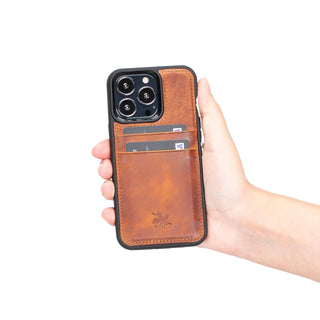 Capri Snap On Leather Wallet Case for iPhone 13 Pro