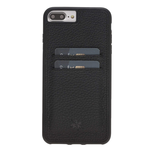 Funda tipo billetera de cuero Cosa Snap On para iPhone 7 Plus