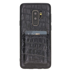 Funda tipo billetera de cuero Cosa Snap On para Samsung Galaxy S9 Plus