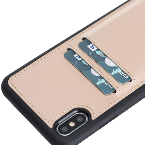 Cosa Snap On Leather Wallet Case for iPhone XS Max