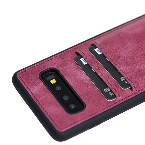 Cosa Snap On Leather Wallet Case for Samsung Galaxy S10