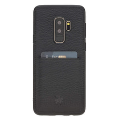 Funda tipo billetera de cuero Cosa Snap On para Samsung Galaxy S9 Plus