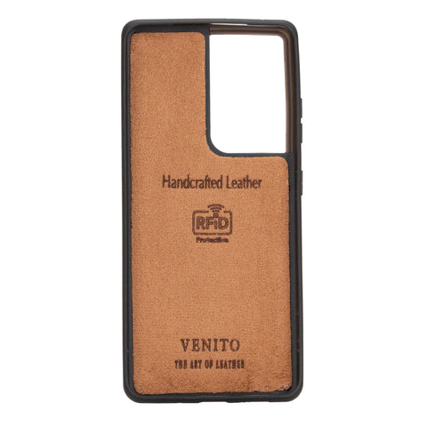 Capri Snap On Leather Wallet Case for Samsung Galaxy S21 Ultra