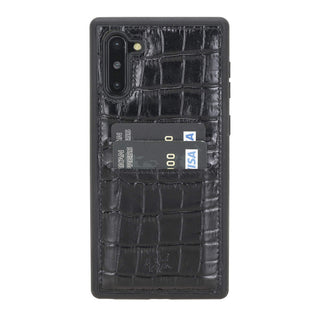 Funda tipo billetera de cuero Cosa Snap On para Samsung Galaxy Note 10