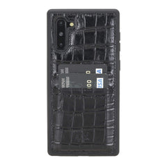 Funda tipo billetera de cuero Cosa Snap On para Samsung Galaxy Note 10
