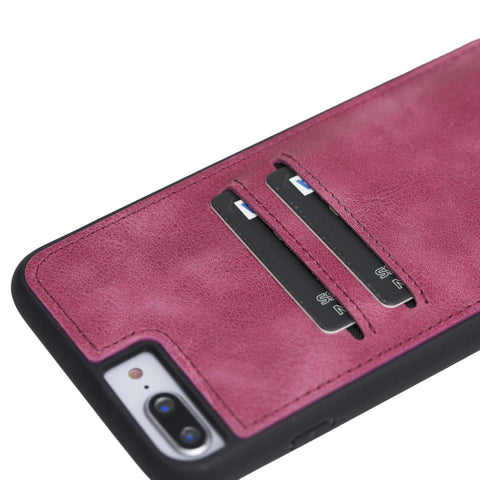 Funda tipo billetera de cuero Cosa Snap On para iPhone 7 Plus